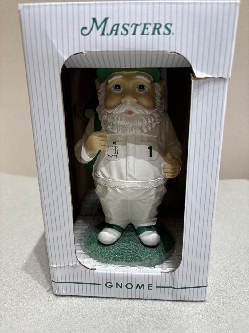 P　マスターズGNOME Ｔシャツとガーデンノーム 妖精ミニ 箱に破れ有り