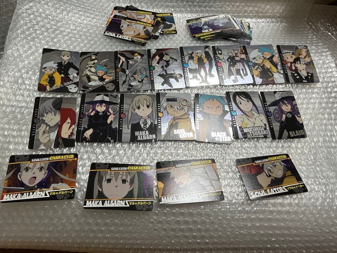 ソウルイーター　カードダス　60種類コンプリートセット　　マカ　ソウル