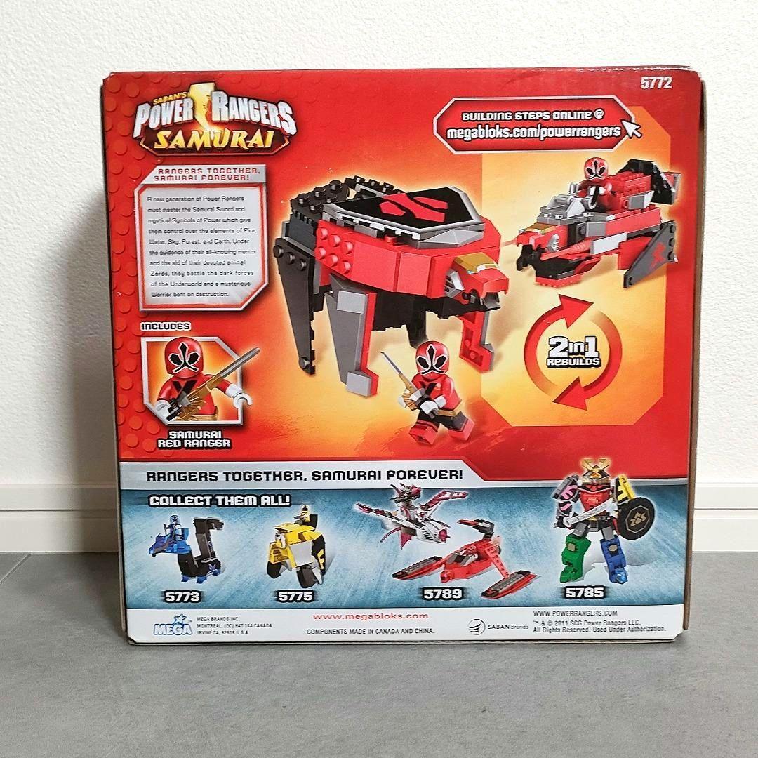 希少 メガブロック シンケンレッド 侍戦隊シンケンジャー パワーレンジャー