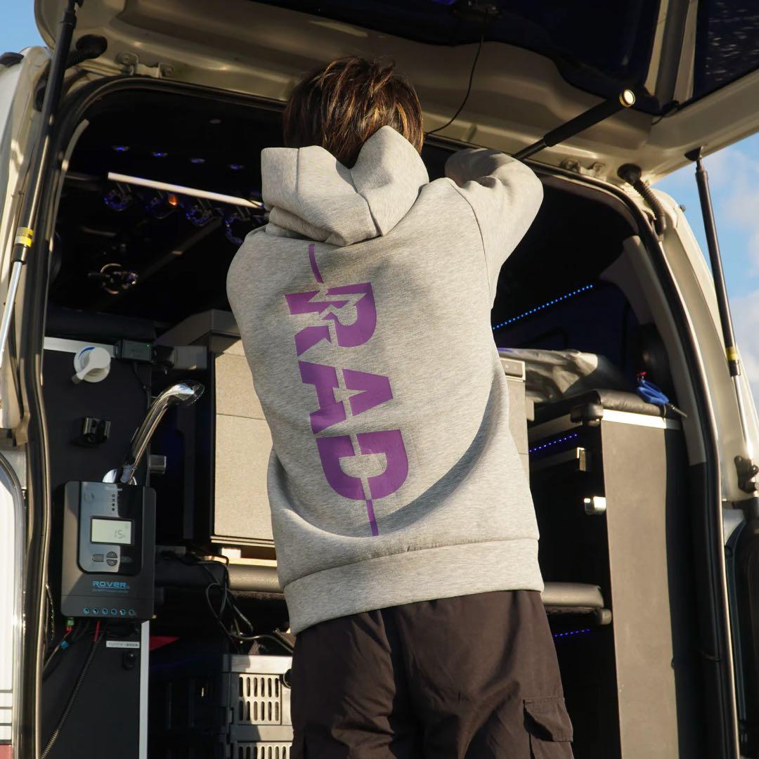 RADSTYLE 9.3oz ダンボールパーカー グレー　高橋優介