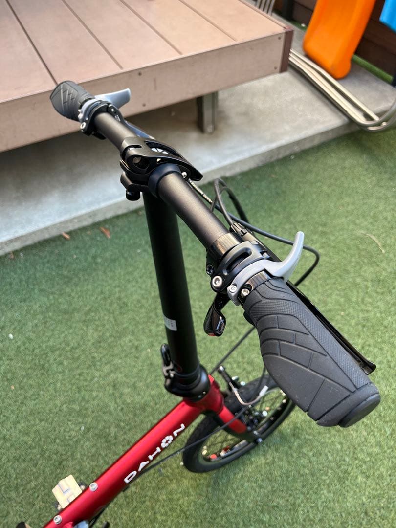 DAHON K3 折りたたみ自転車 赤・黒