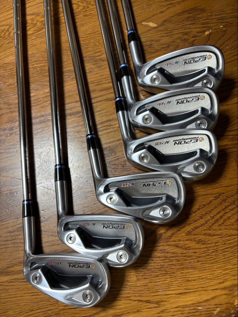 エポン　EPON AF-506 Aw Pw 6-9アイアン　6本セット
