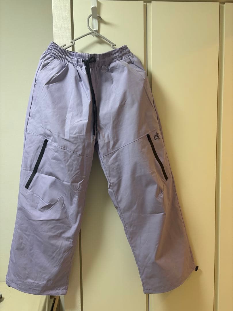 スキーウェア セットアップ L 紫 上下セット レディース パープル