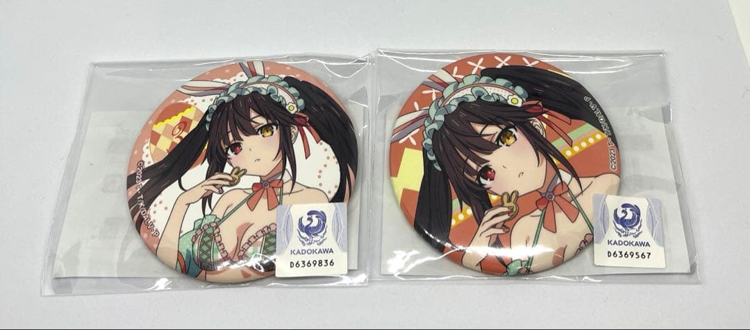 デート•ア•ライブ　くじ引き堂　くじコレ　時崎狂三　缶バッジ　10種セット