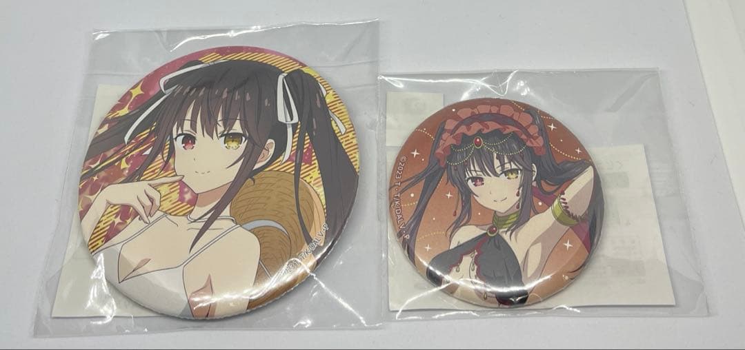 デート•ア•ライブ　くじ引き堂　くじコレ　時崎狂三　缶バッジ　10種セット