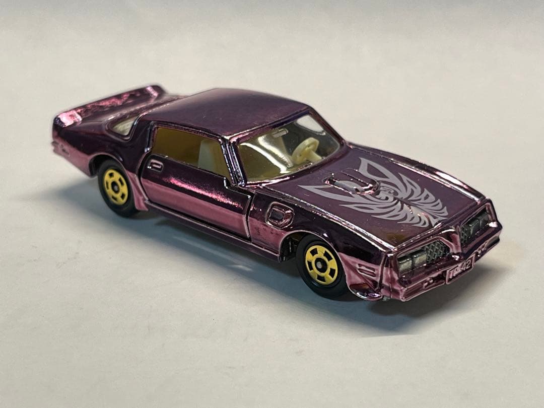 トミカ 青箱 F-42 ポンティアック ファイアバード トランザム 希少カラー