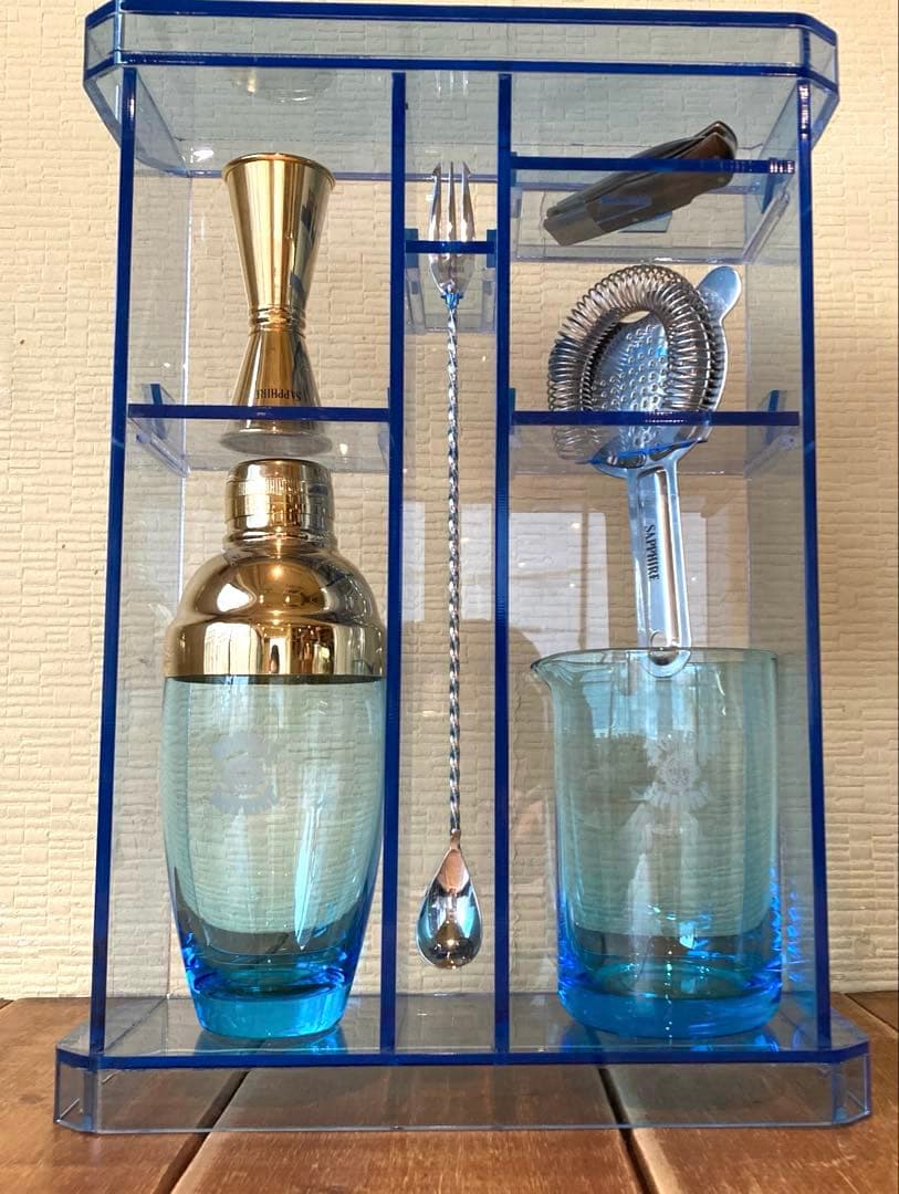 レア品！ボンベイサファイア　カクテルシェイカーセット