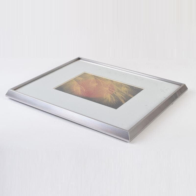 輪島塗　角野岩次作　沈金蒔絵　「昇陽松」　飾額　共箱　C　8653A