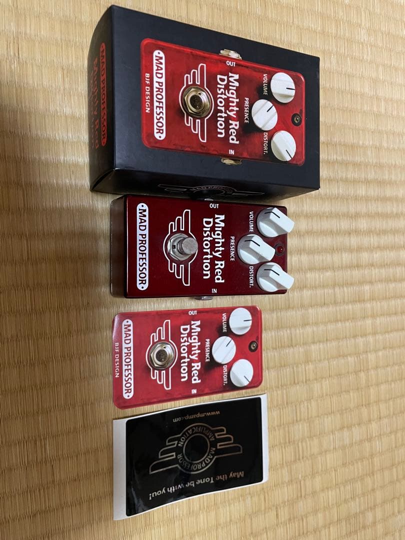 ギター MAD PROFESSOR Mighty Red Distortion