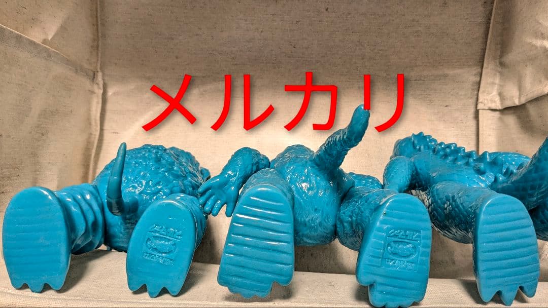 ブルマァクの怪獣シリーズ らくがきシリーズ ソフビ フィギュア3体セット 極美品