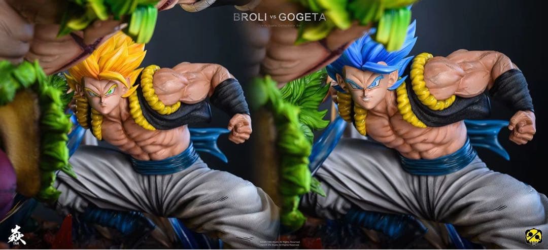 ドラゴンボール ゴジータ ブロリー フィギュア ガレージキット