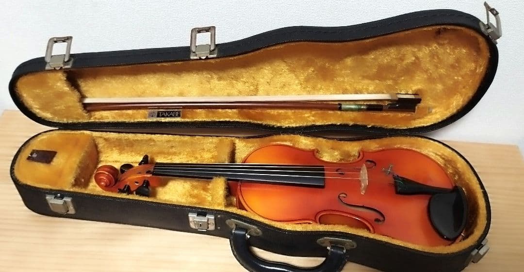 1981 SUZUKI バイオリン No.280 1/4 弓・新品クロス付✨