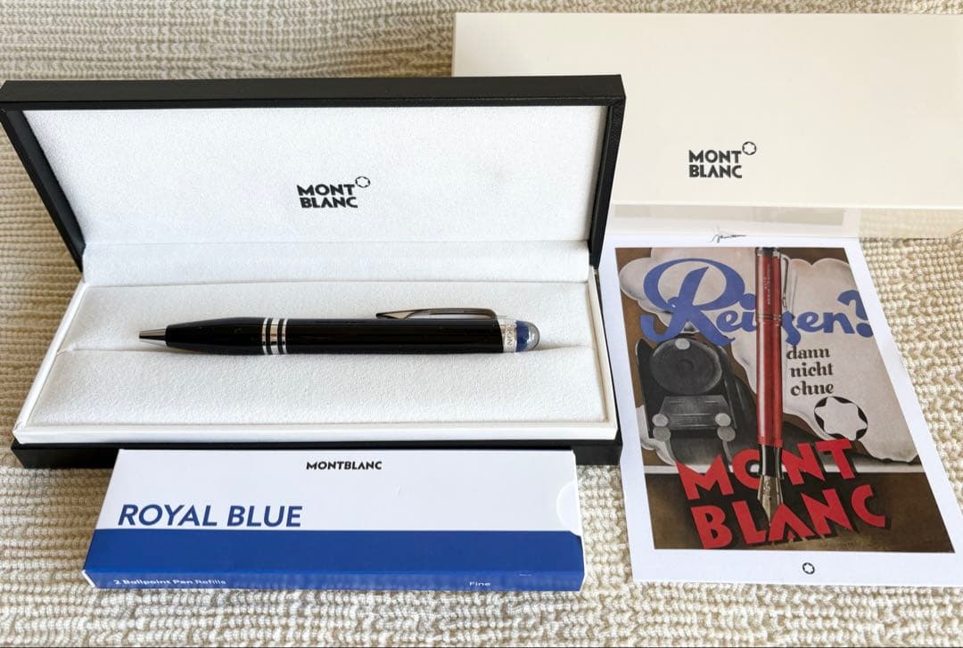 レフィル2本付！STARWALKER PRECIOUS RESIN ボールペン