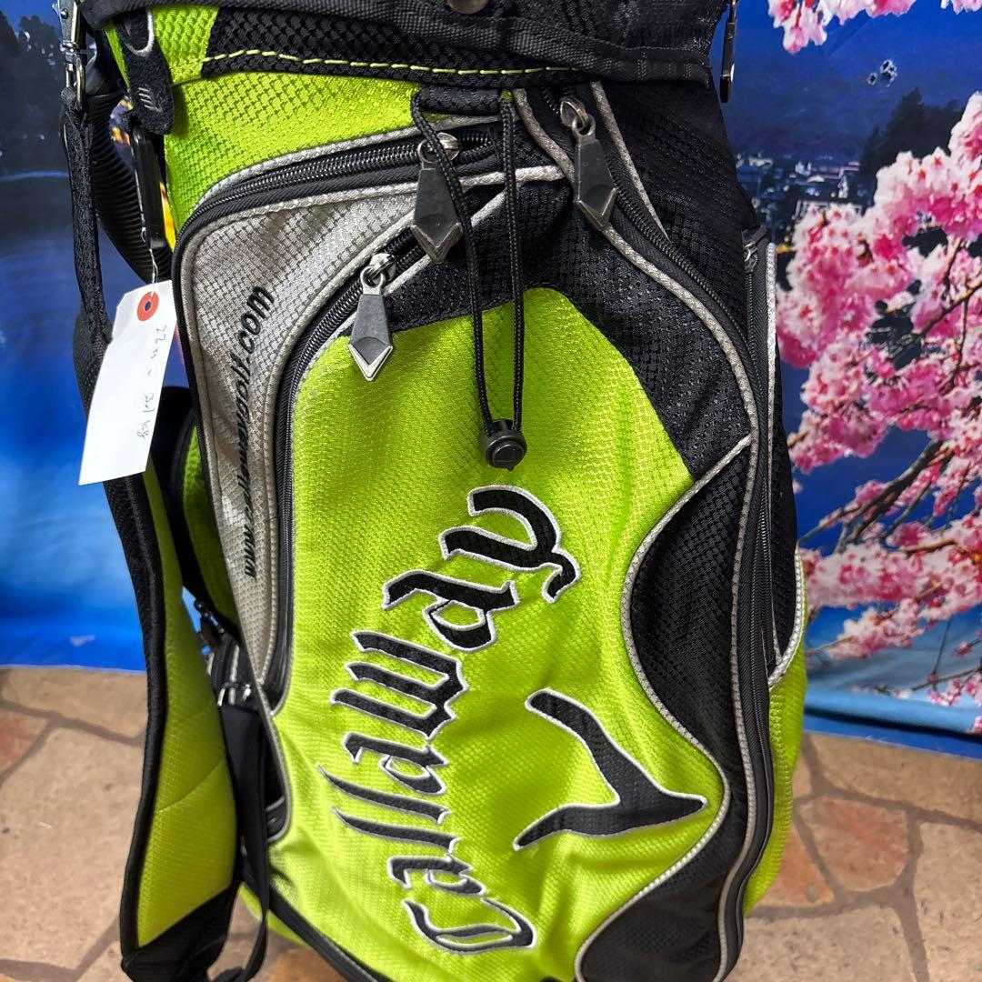 寶BU-1083 callaway キャディバッグ 内径22㎝ 重量3.1kg