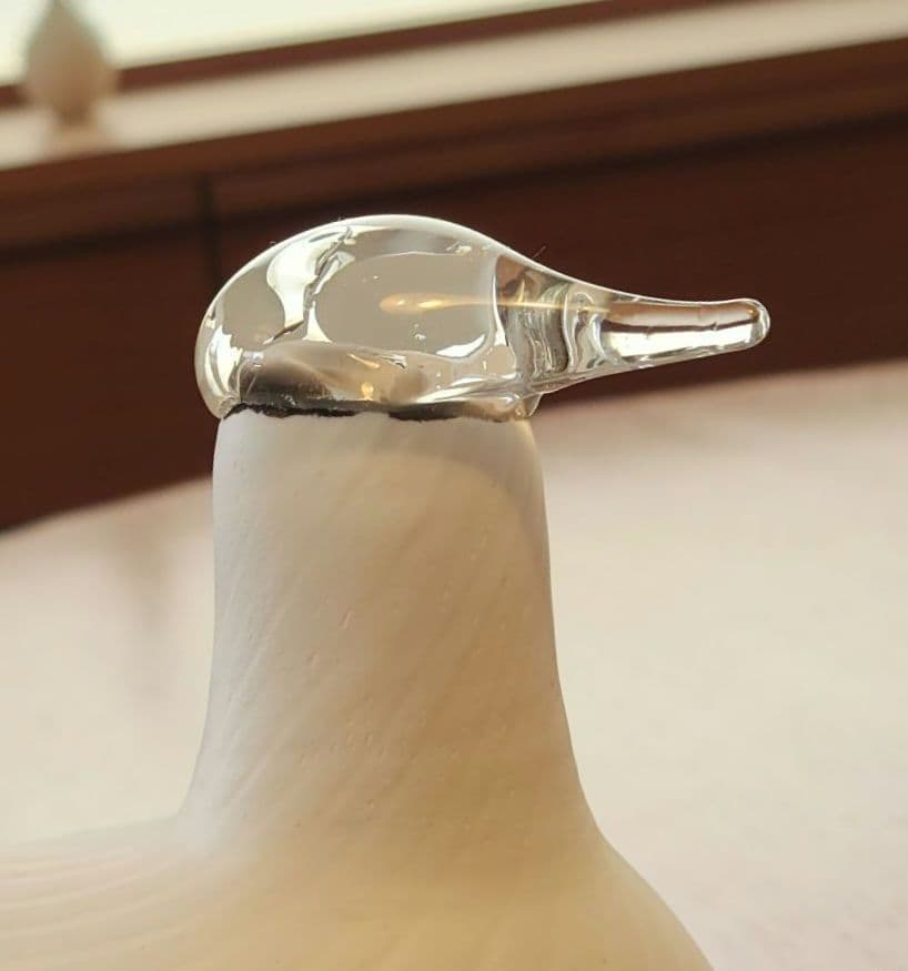 【Oiva Toikka 25cm大型バード】イッタラ バード ホワイト マット