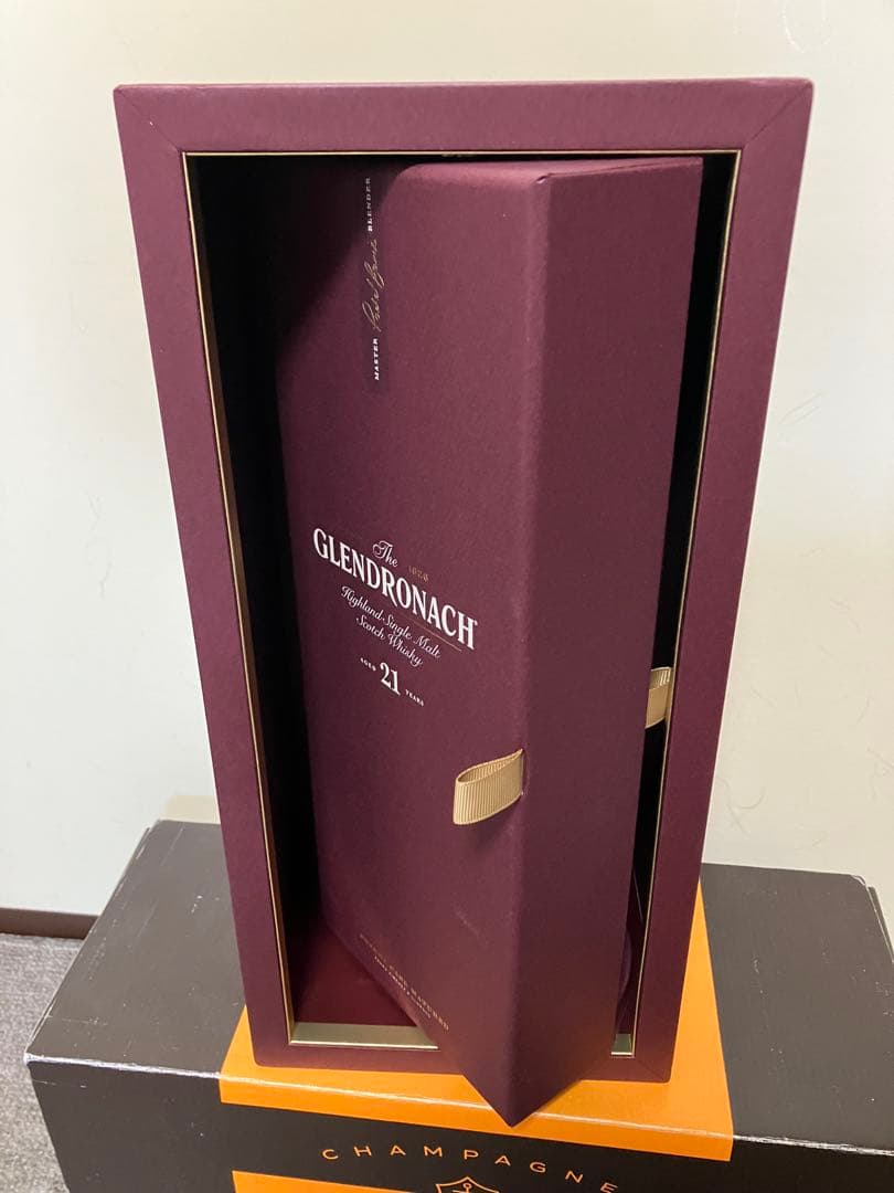 回転化粧箱グレンドロナックGLENDRONACH 21年 シェリーカスク