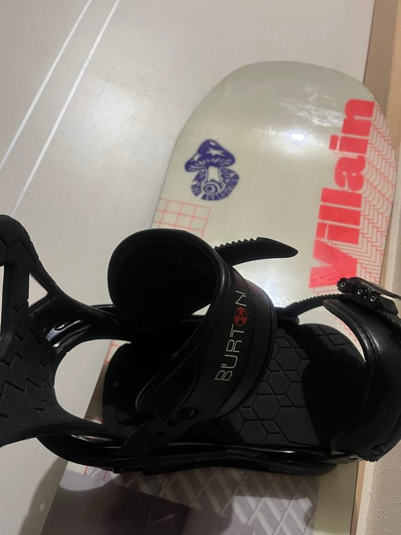 上手くなりたいキッズ！サロモン　villain 133cm バートンバインセット