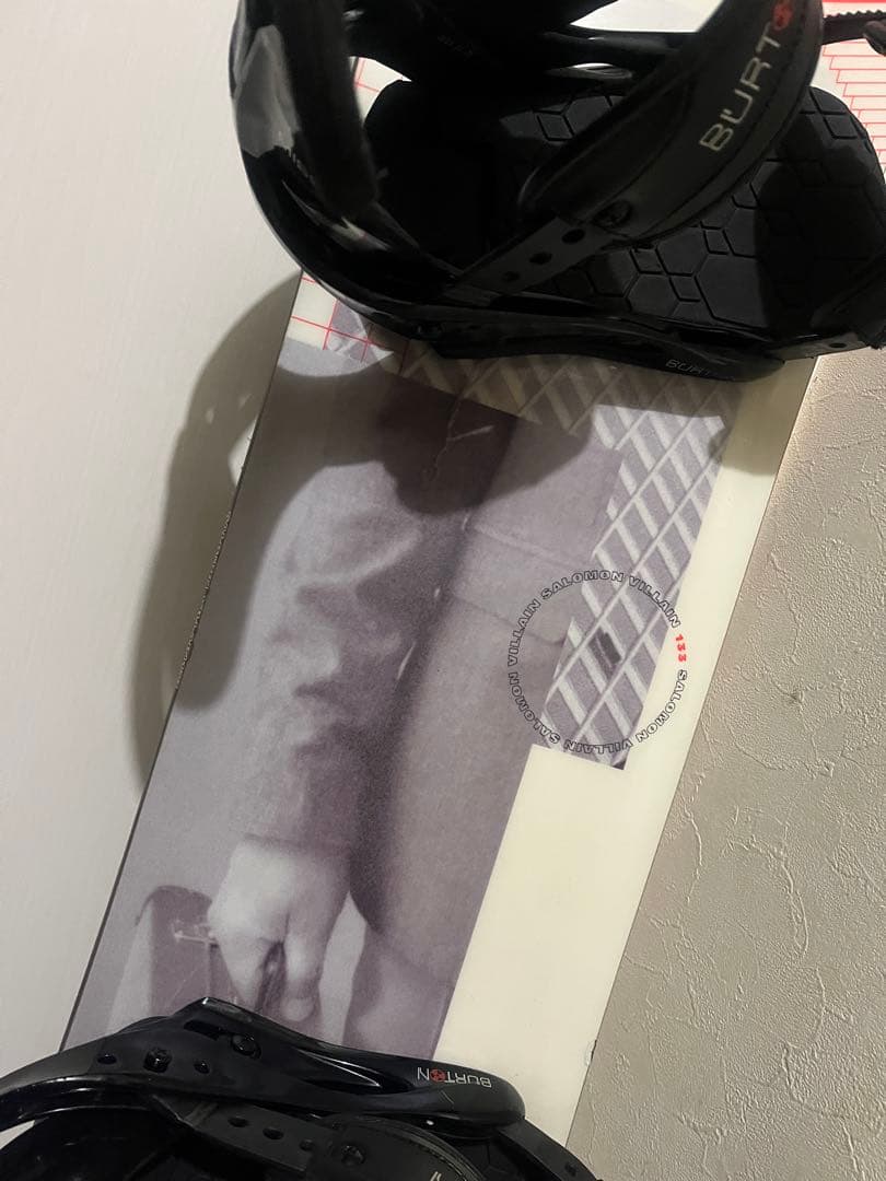 上手くなりたいキッズ！サロモン　villain 133cm バートンバインセット