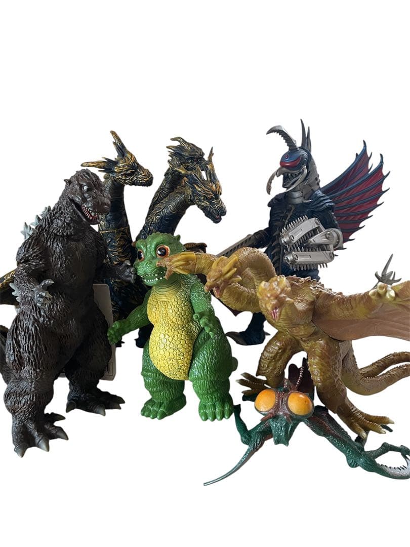 ゴジラ　ソフビまとめ売り6点オマケあり