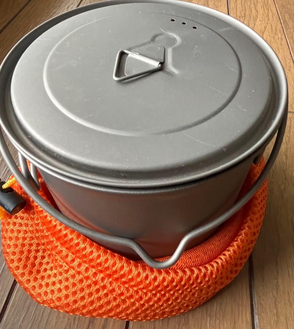 トークス ウッドバーニングストーブ と1600 と1100チタンポットのセット