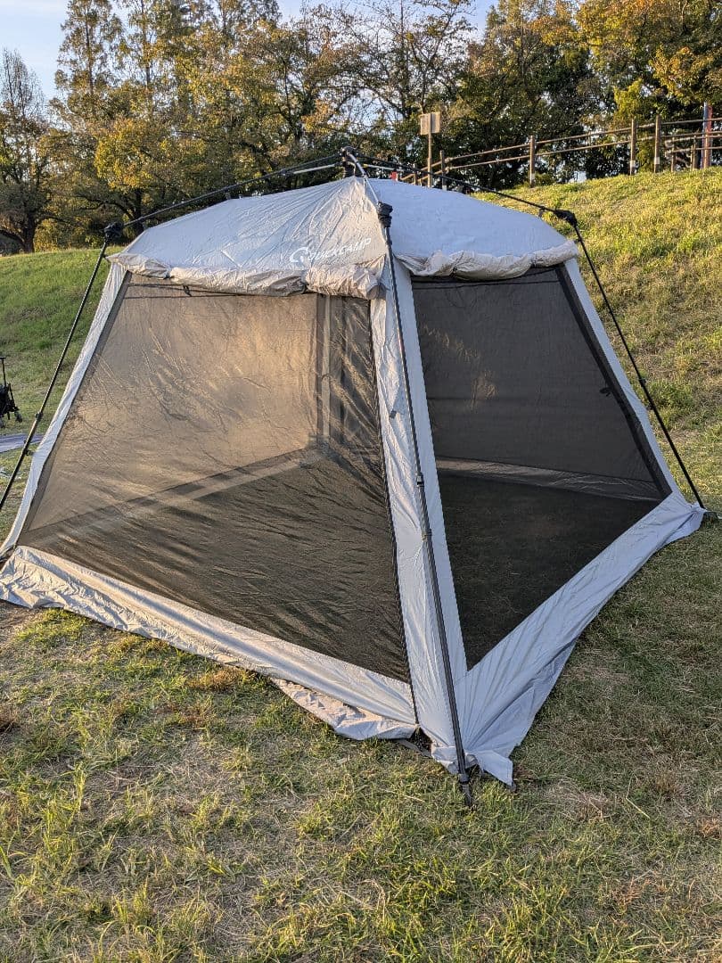 クイックキャンプ　スクリーンタープ3m　QC-ST300　ワンタッチタープ