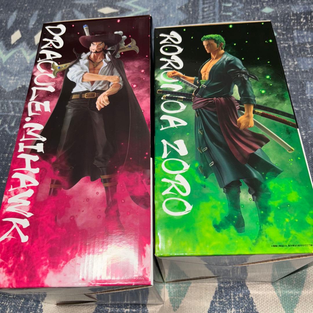 一番くじ　ワンピース　試練のその先　B賞ゾロ　D賞ミホーク　セット