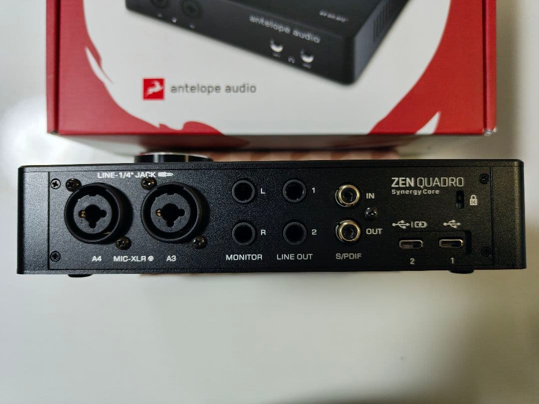 antelope audio ZEN QUADRO オーディオインターフェイス