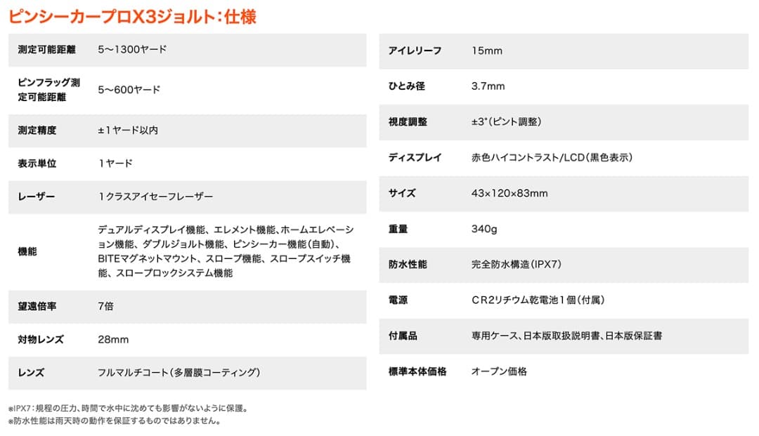 ★★ ブッシュネル　ピンシーカープロX3ジョルト カバー付き★★