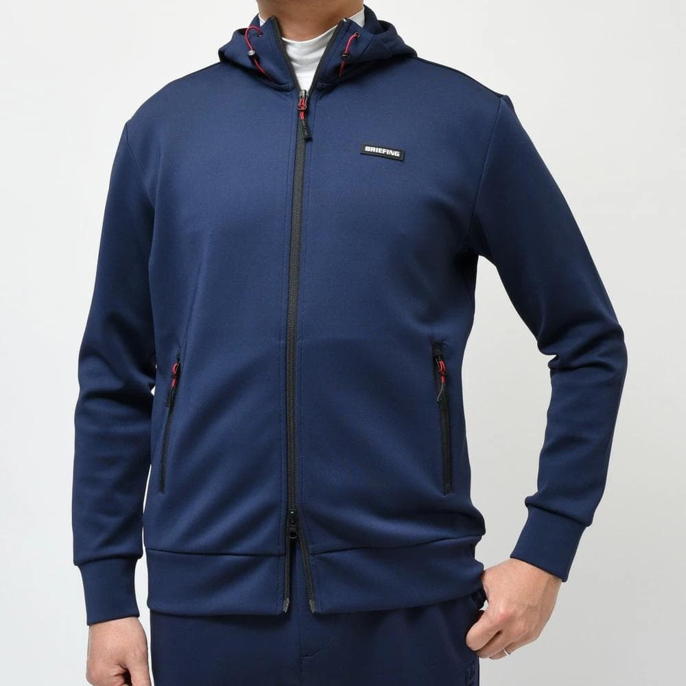 ⓂBRIEFING GOLF ブリーフィングゴルフ3Dロゴパーカーネイビー