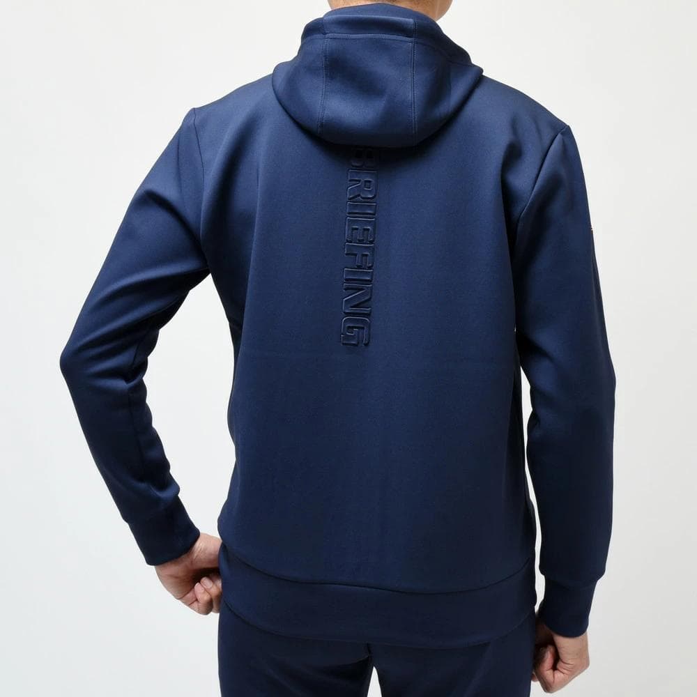 ⓂBRIEFING GOLF ブリーフィングゴルフ3Dロゴパーカーネイビー