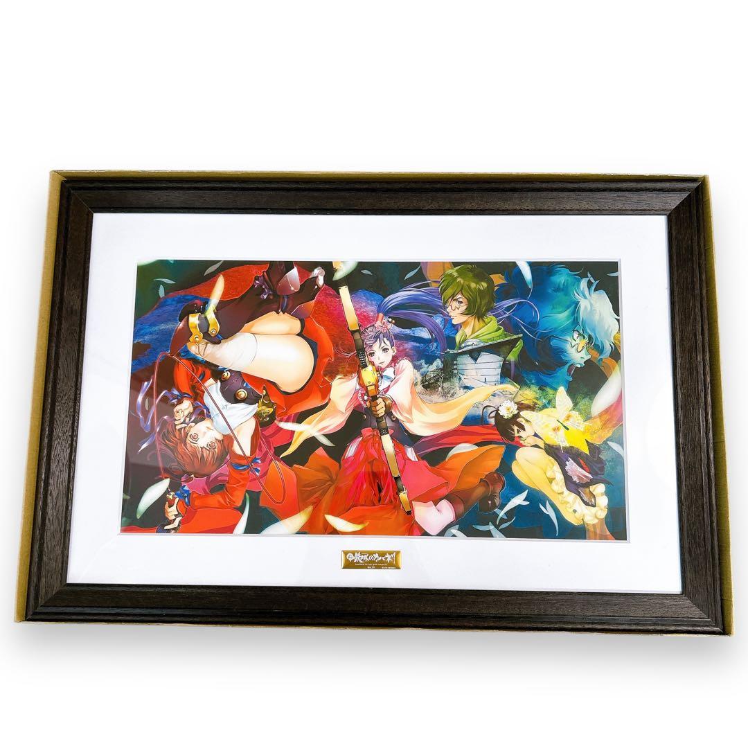 イベント記念 甲鉄城のカバネリ キャラファイングラフ イラスト1 壁掛け 絵