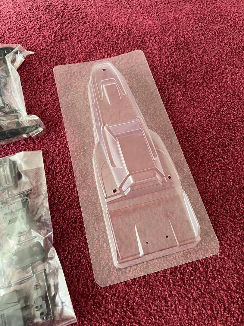 DT-03 レーシングファイターボディchassis black edition