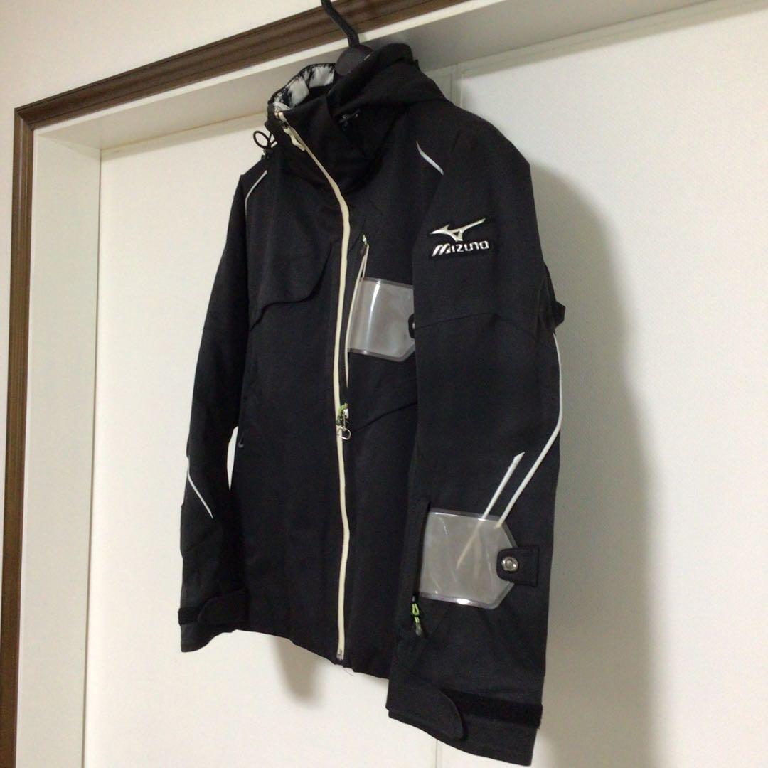 パープー　Mizuno スキーウェア ブラック　メンズ　S
