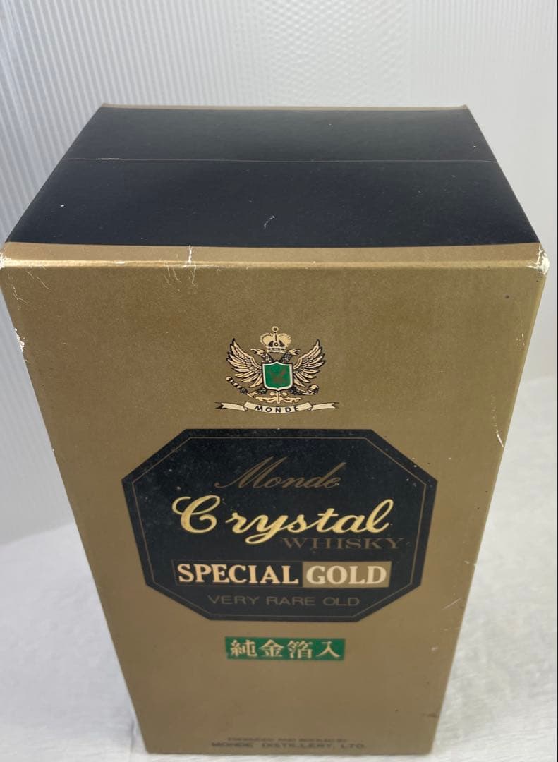 モンデ クリスタルウイスキー スペシャルゴールド 古酒
