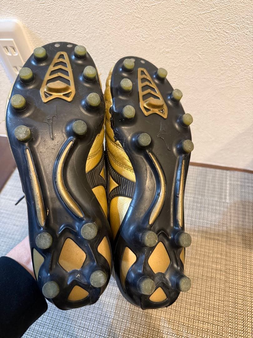 Mizuno ゴールド スパイク　25.5