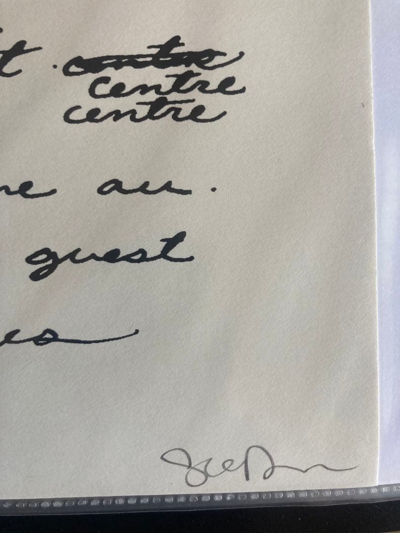 R.E.M. アートポスター　公式　エデション入り