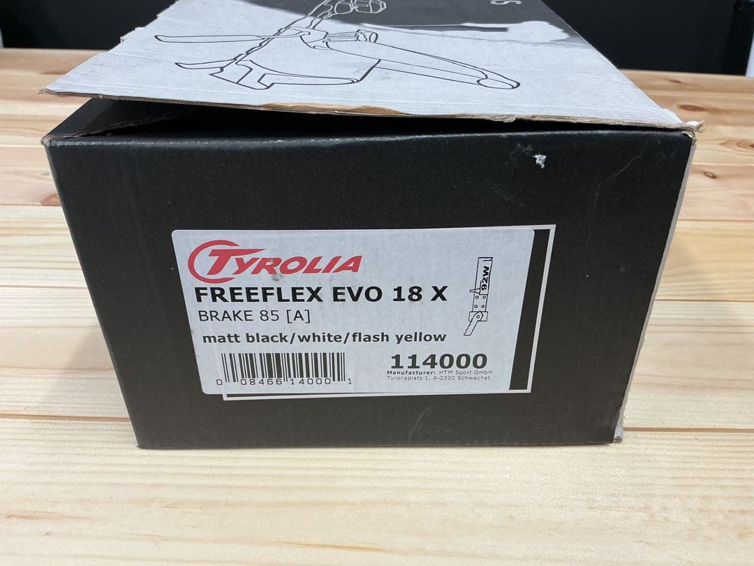 【新品未使用品】チロリア　FREEFLEX EVO 18X アルペンビンディング