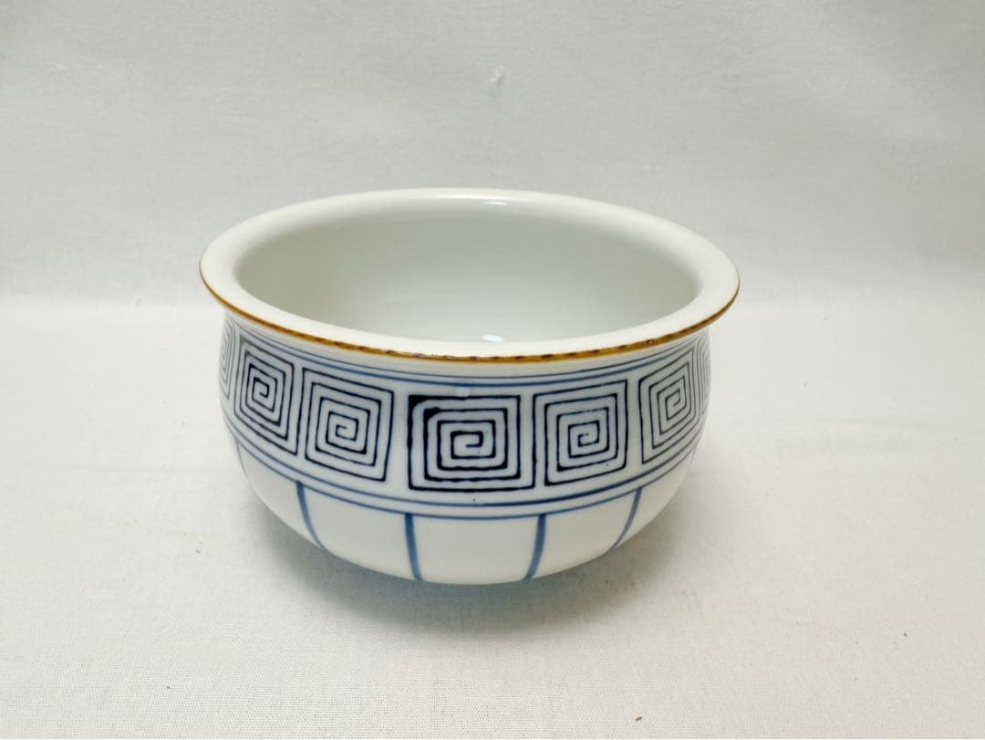 ほぼ未使用 茶道具 洞華苑 桶側 皆具 底印 杓立て 建水 蓋置 水指 共箱