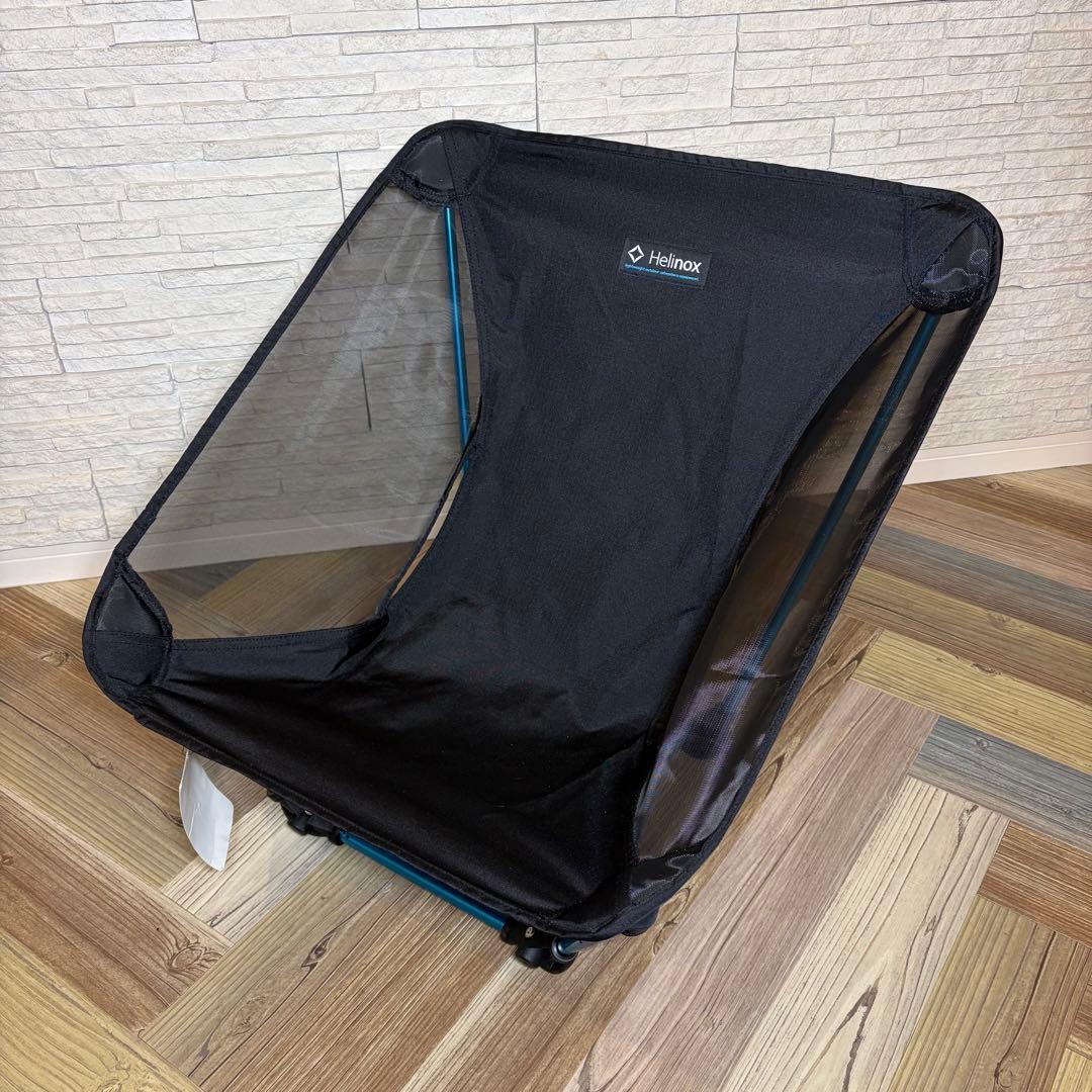 【極美品】Helinox ヘリノックス グラウンドチェア ブラック