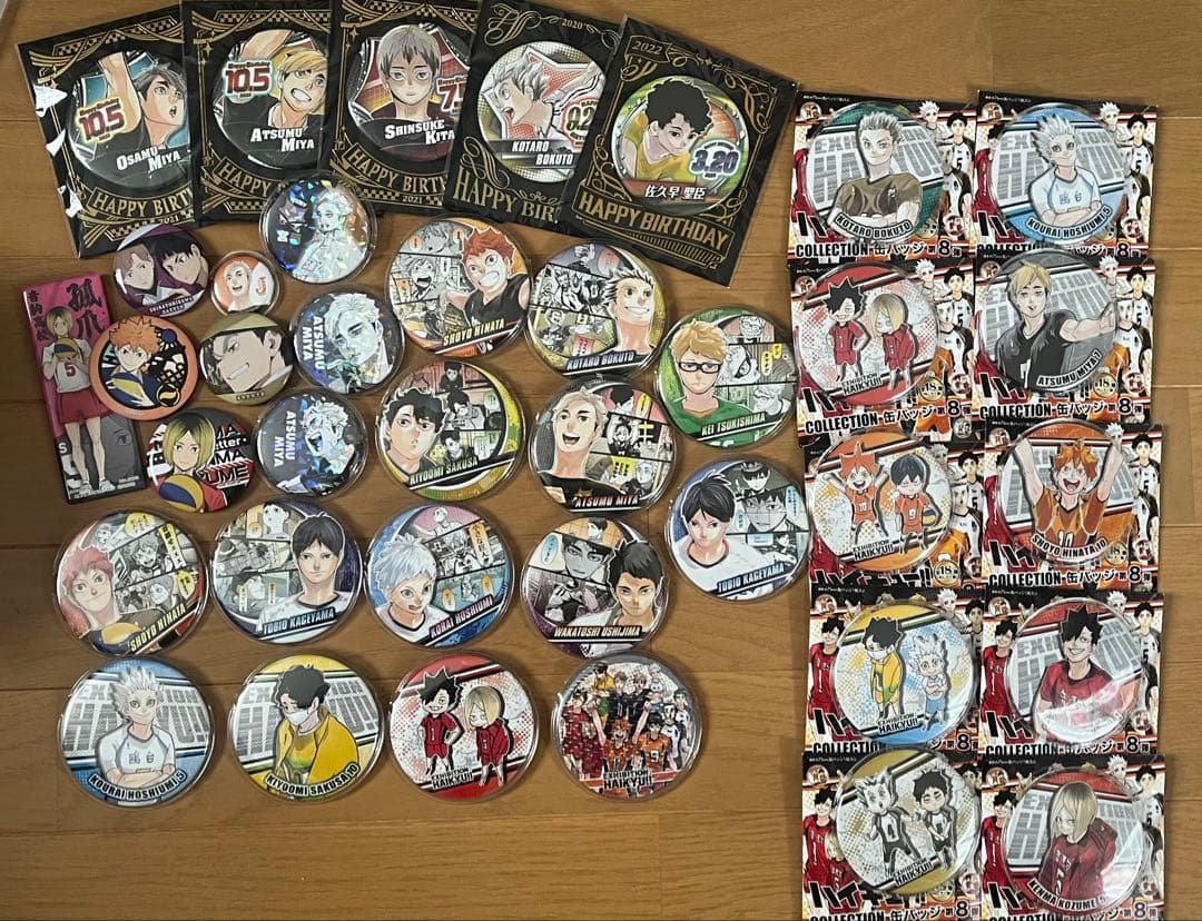ハイキュー 缶バッジ セット まとめ売り