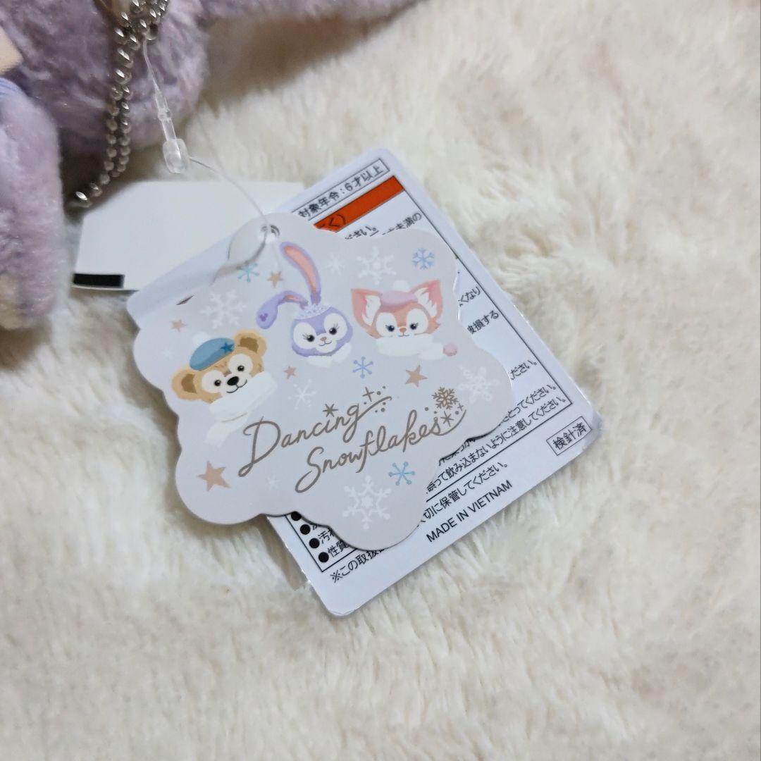 ダッフィー ダンシングスノーフレークス ぬいぐるみバッジ 3点セット