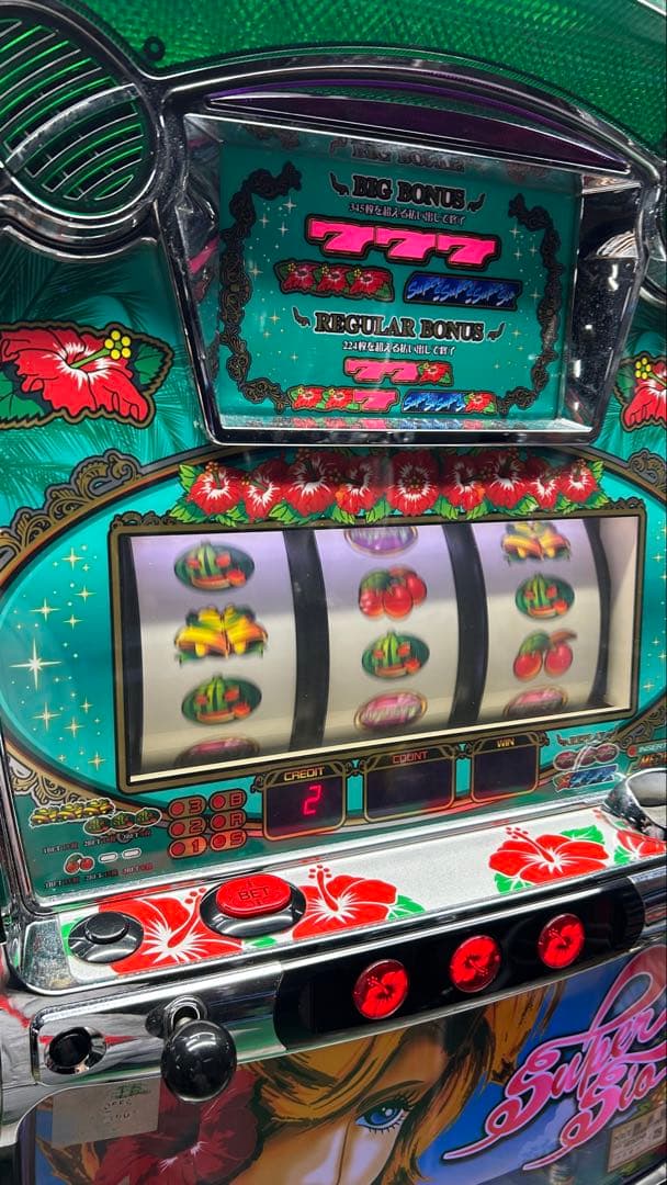 パチスロ実機 スーパーシオA 家庭用電源