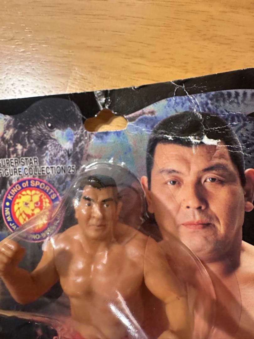 新日本プロレス パワーウォーリアー 坂口征二　フィギュアセット