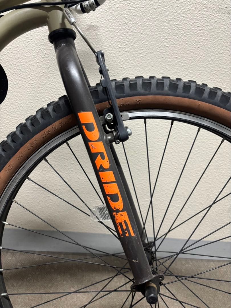 最終価格‼︎カーキ 自転車 26インチ