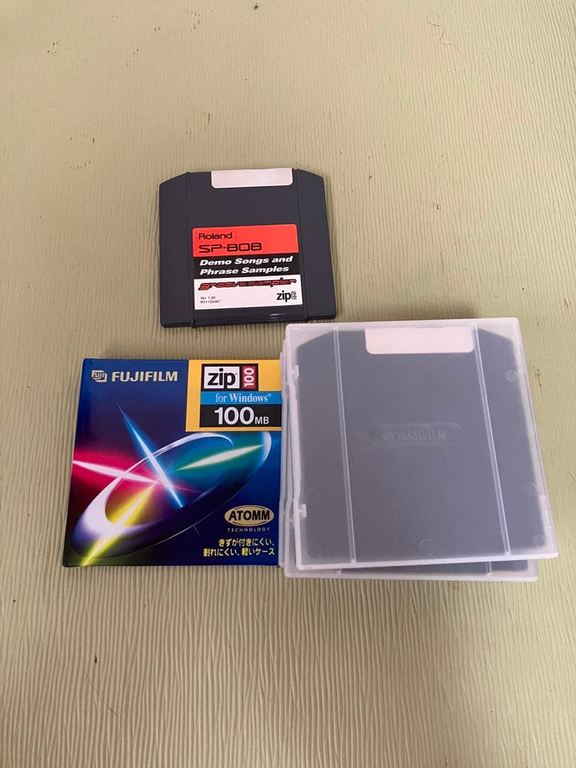 Roland SP-808 grooveサンプラー zipdisk セット