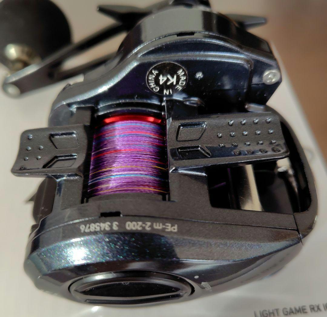 LIGHTGAME RX IC 150 ベイトリール　新品未使用　 PE2号付き