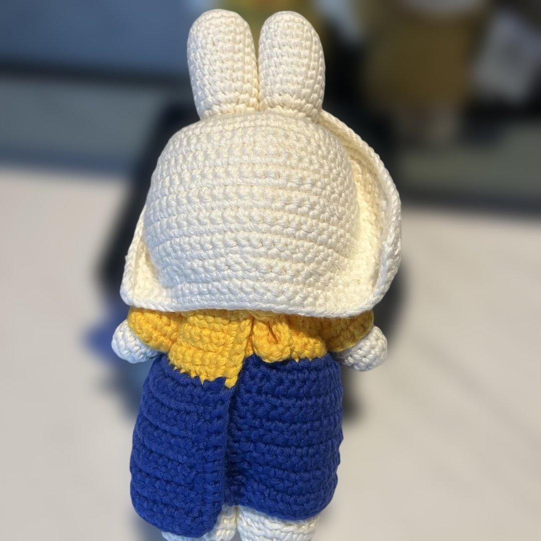 ミッフィー絵画シリーズあみぐるみ　ぬいぐるみ3体セット　ジャストダッチ新品未使用