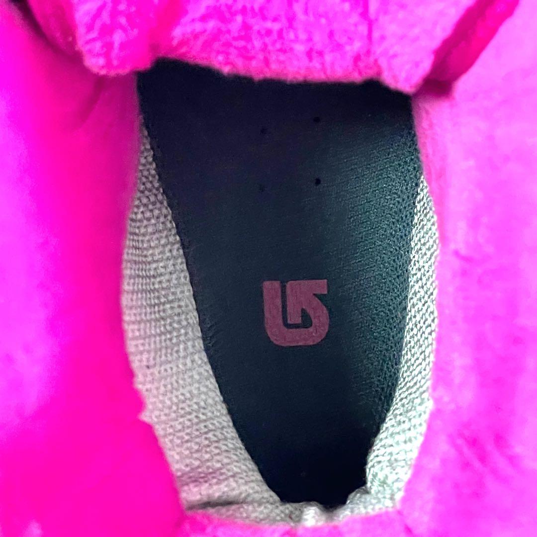 【美品】 BURTON スノーボードブーツ 23.5cm ピンク