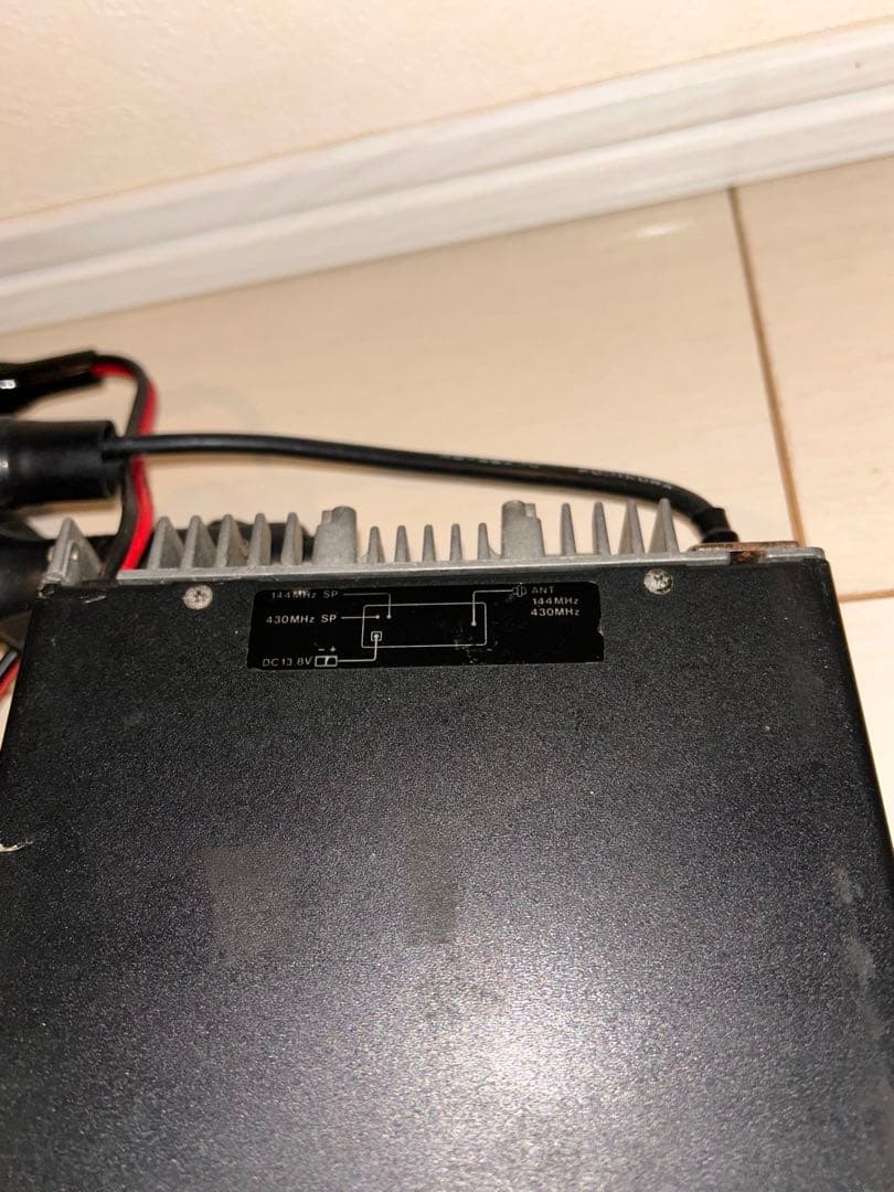 ICOM IC-2330 受信機 マイク付き　アイコム　デュアルバンド