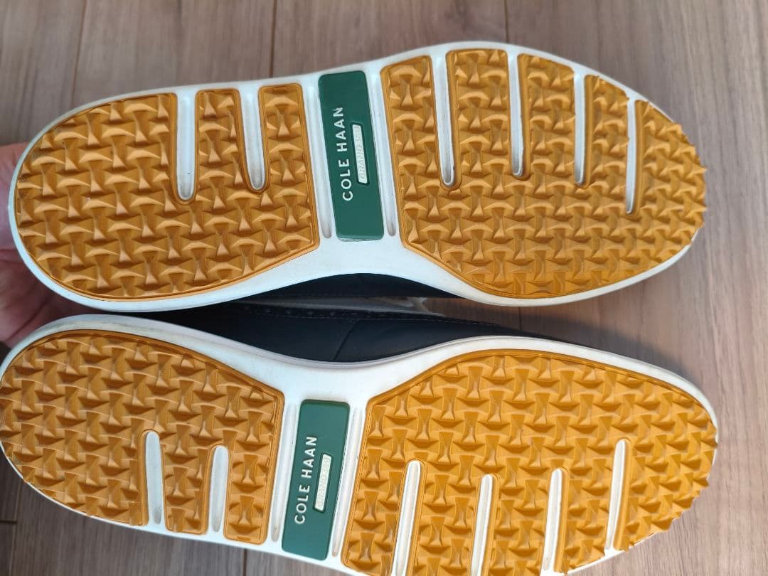 COLE HAAN ゴルフシューズ ホワイト/ネイビー